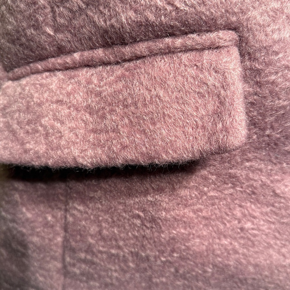 Anthropology Women’s large Ellen Tracy Pink Boucle single button coat $229 nwt - Picture 6 of 8